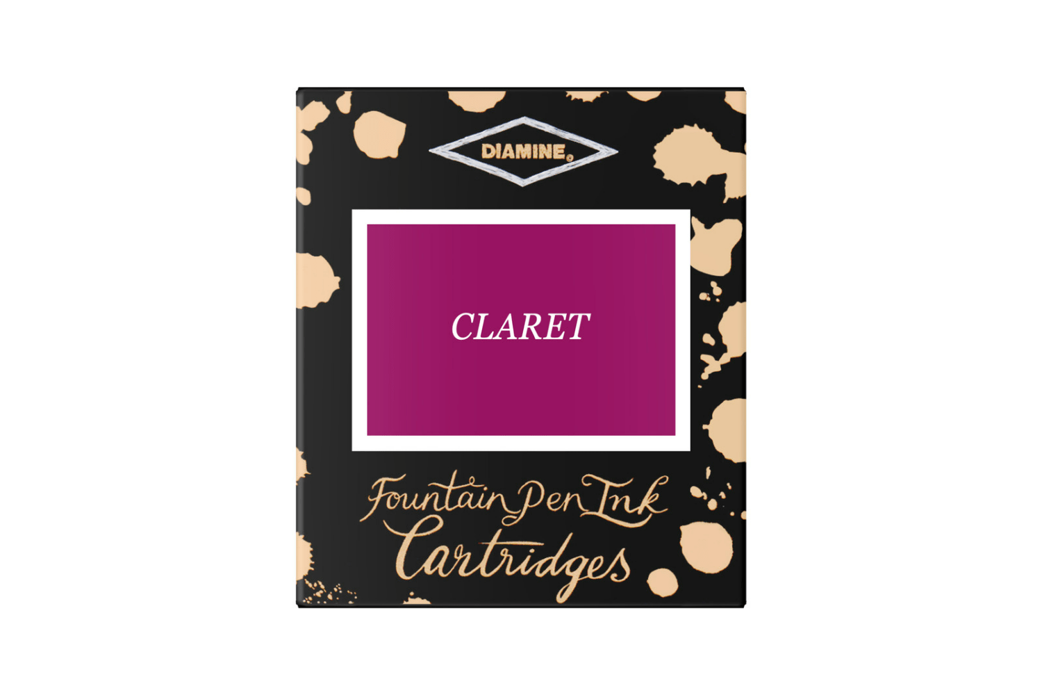Diamine Claret Ink Cartridges (6) - Main Image
