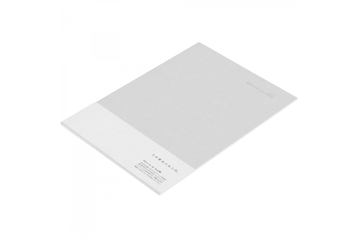 Graphilo Paper Graphilo - A4 White Grid Notebook - 64 pages
