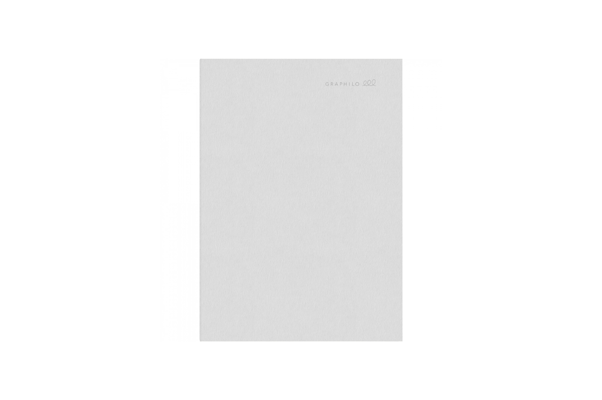 Graphilo Paper Graphilo - A4 White Grid Notebook - 64 pages