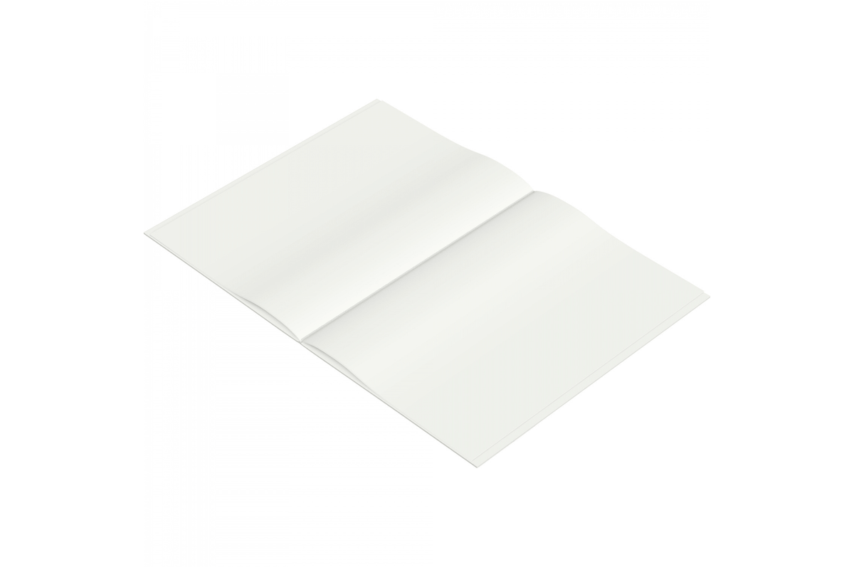 Graphilo Paper Graphilo - A4 White Plain Notebook - 64 pages