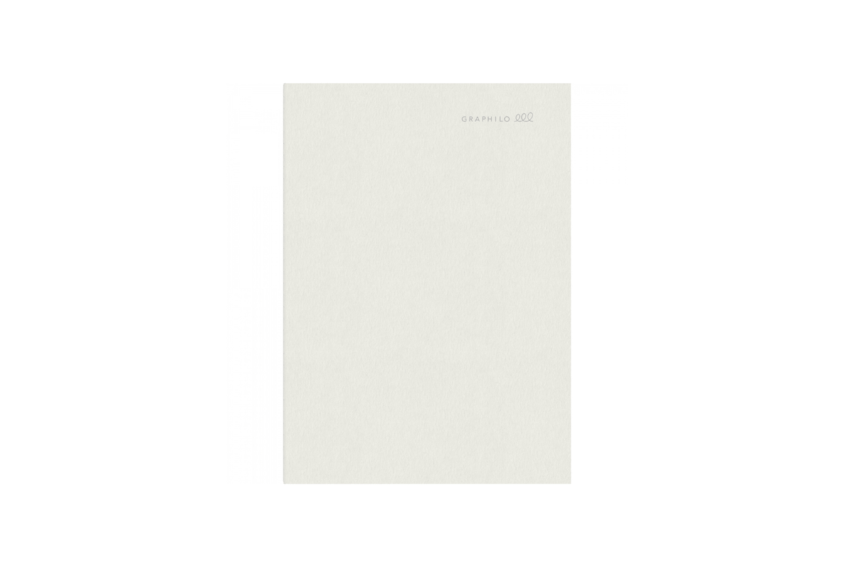 Graphilo Paper Graphilo - A4 White Plain Notebook - 64 pages