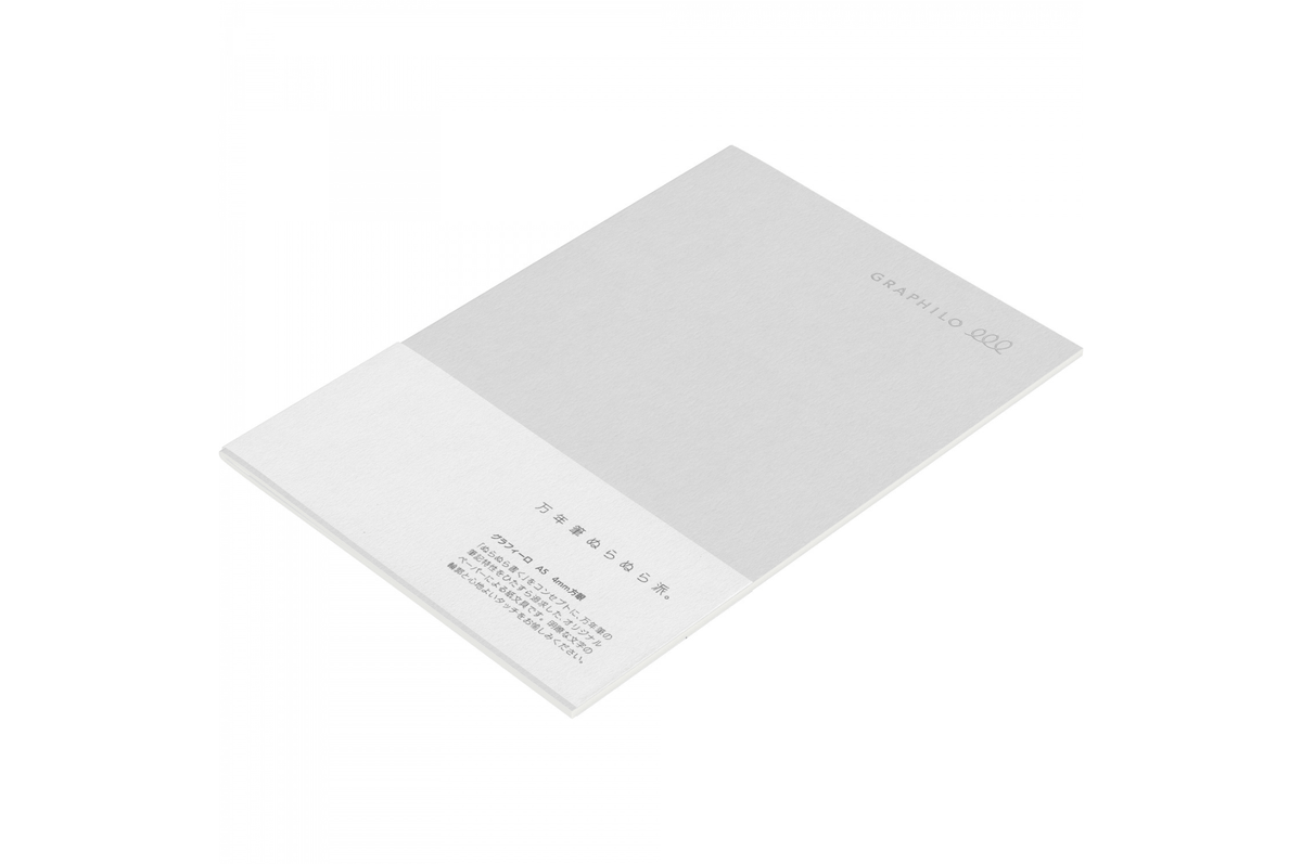 Graphilo Paper Graphilo - A5 White Grid Notebook - 64 pages