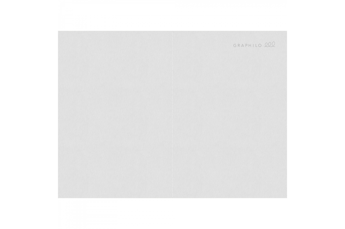 Graphilo Paper Graphilo - A5 White Grid Notebook - 64 pages