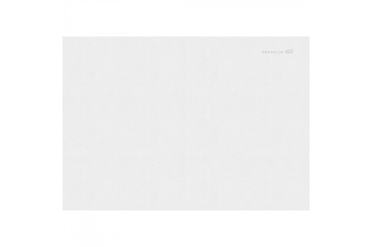 Graphilo Paper Graphilo - A4 White Lined Notebook - 64 pages