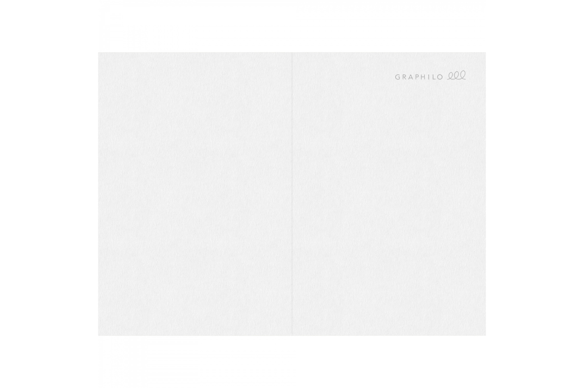 Graphilo Paper Graphilo - A5 White Lined Notebook - 64 pages
