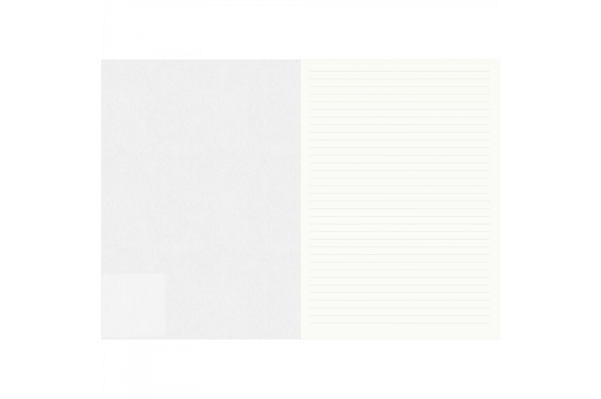 Graphilo Paper Graphilo - A4 White Lined Notebook - 64 pages