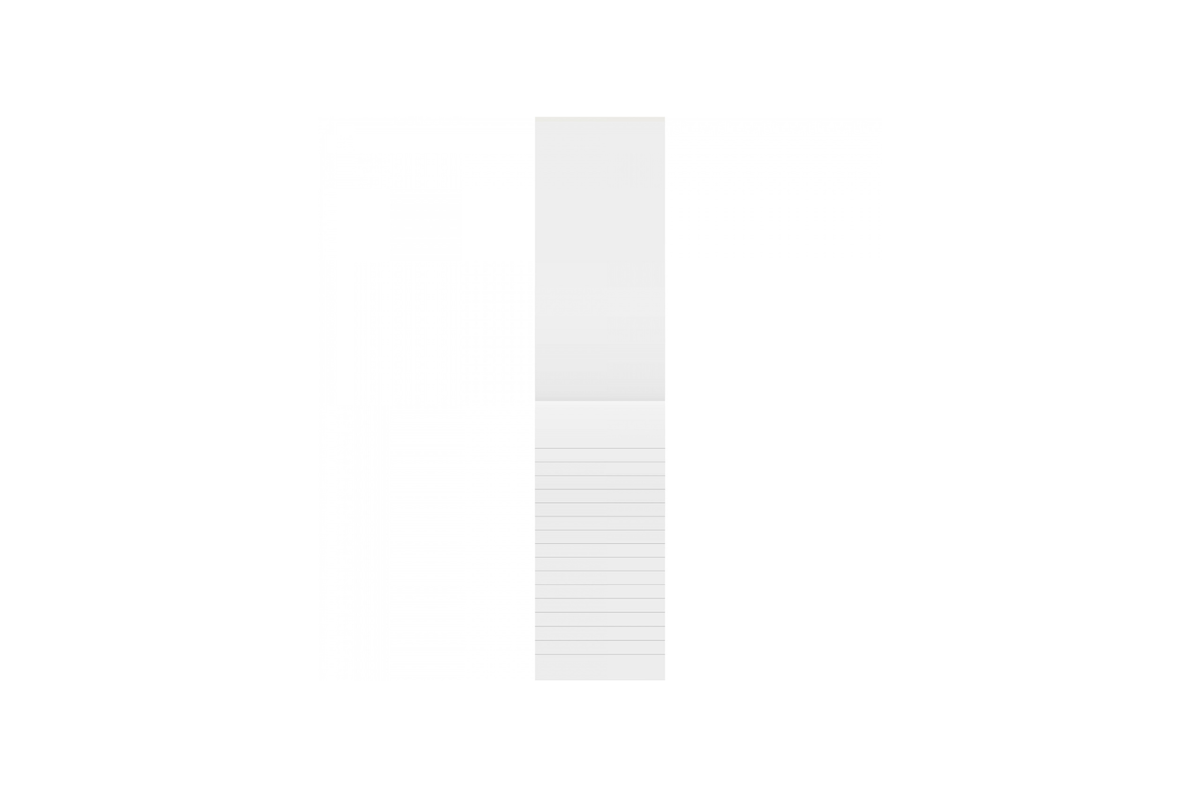 Graphilo Paper Graphilo - 182x84mm Ivory Lined Letter Pad - 30 sheets