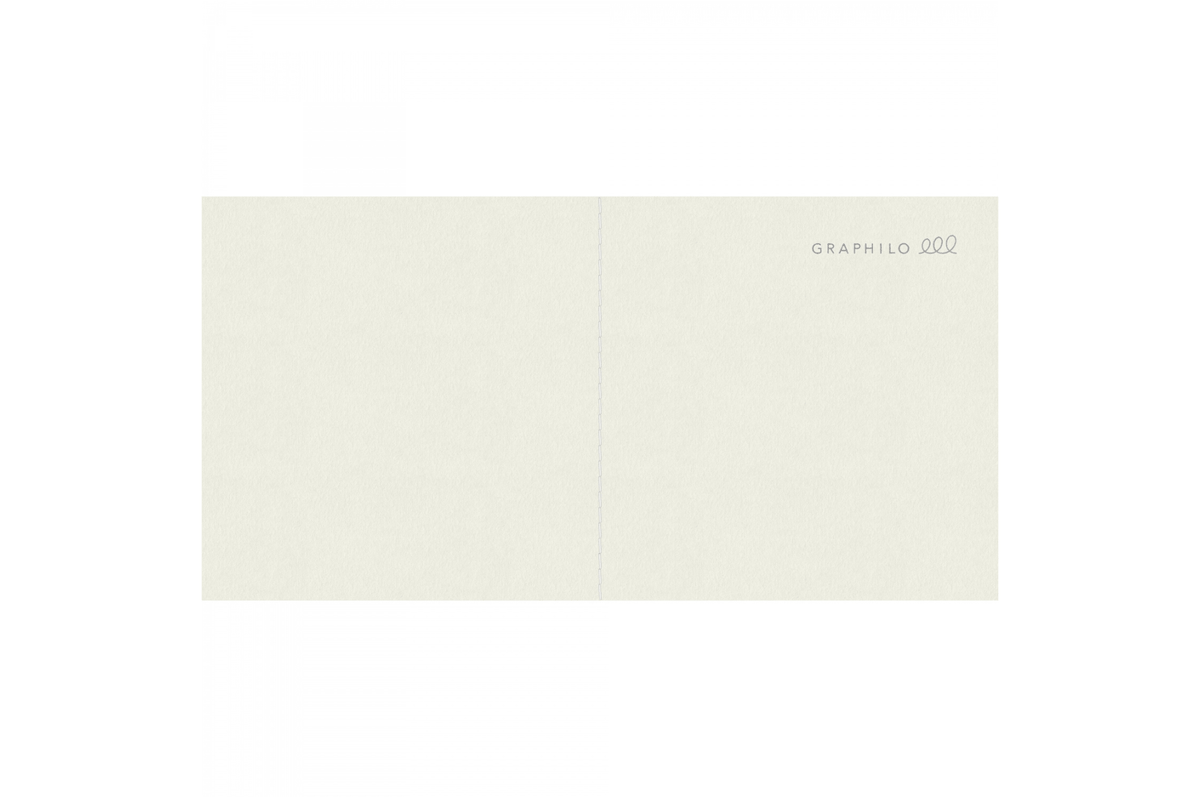 Graphilo Paper Graphilo - Square White Plain Notebook - 60 pages
