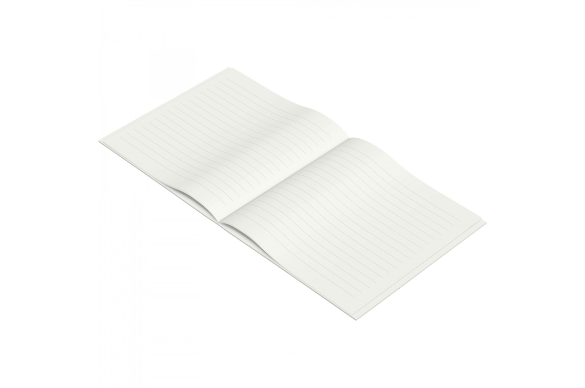 Graphilo Paper Graphilo - Square White Lined Notebook - 60 pages