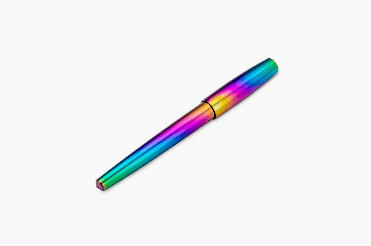 Gravitas Fountain Pen Gravitas - Entry Aluminium | Rainbow Skittle PvD