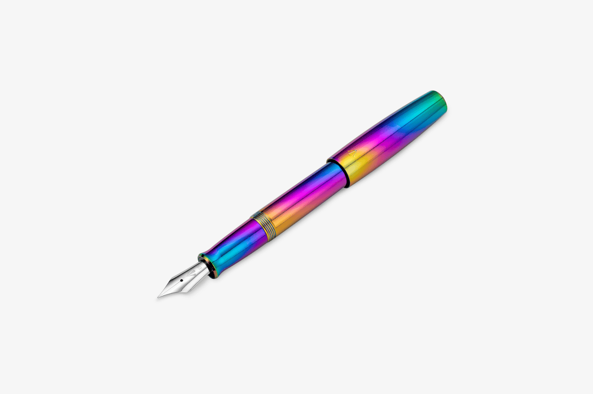 Gravitas Fountain Pen Gravitas - Entry Aluminium | Rainbow Skittle PvD
