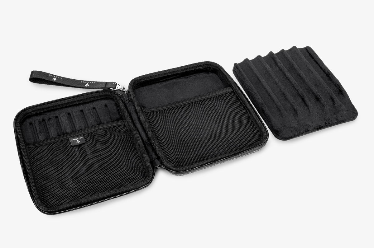 Gravitas Accessory Gravitas - 6 Slots Pen Case | Orange