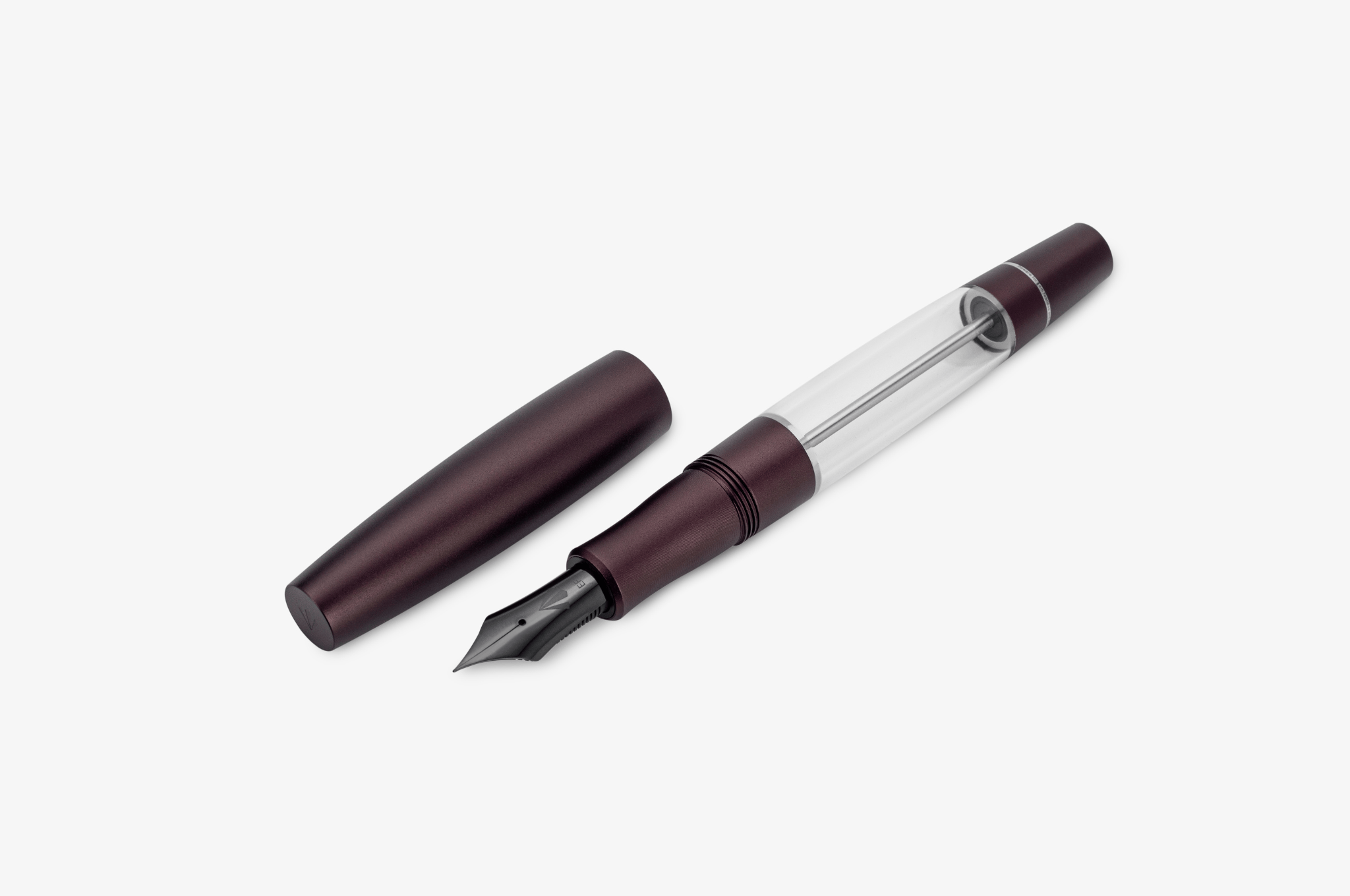 Gravitas Fountain Pen Gravitas - Monster Aluminium Cherry Velvet