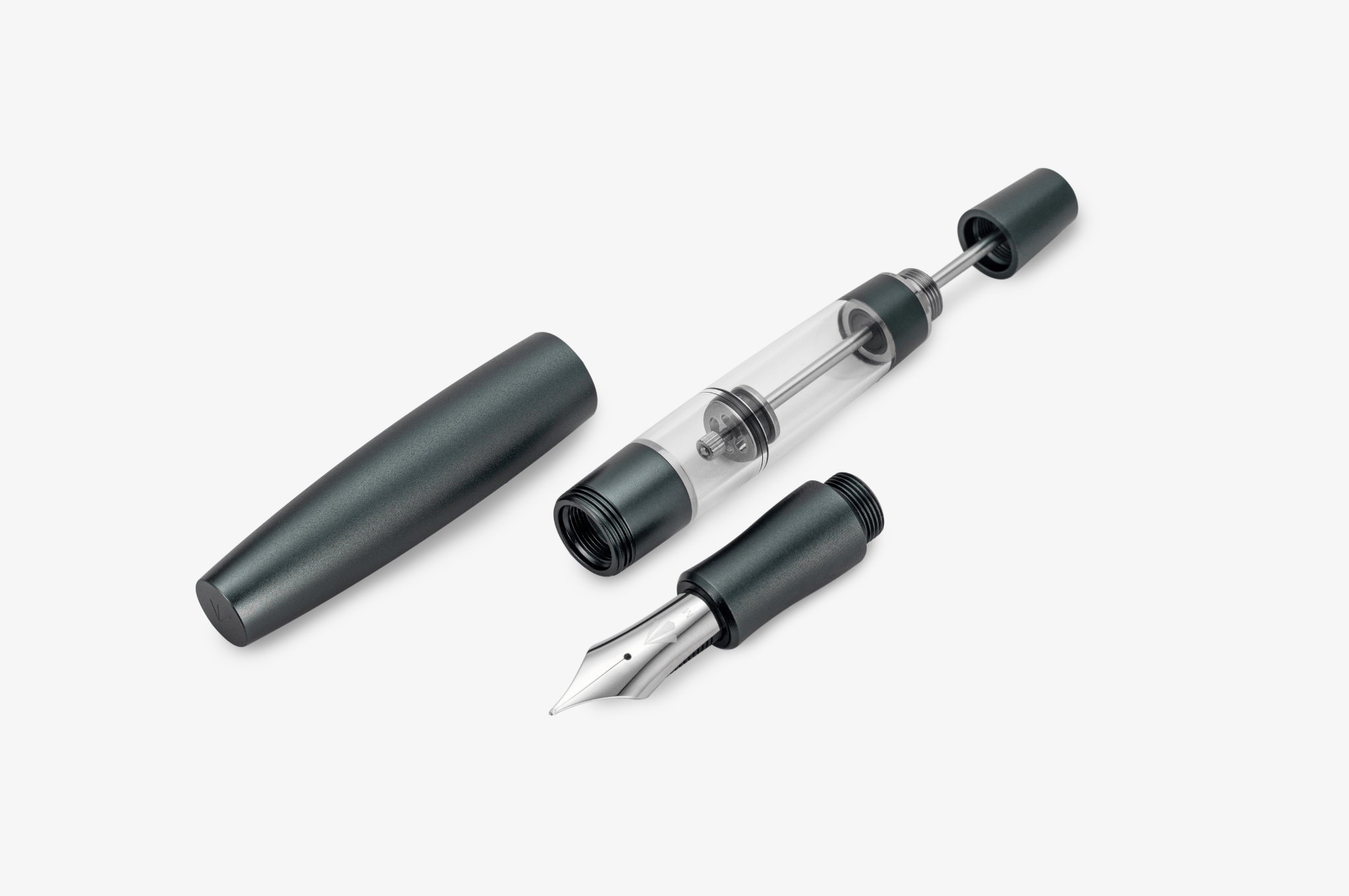 Gravitas Fountain Pen Gravitas - Monster Aluminium Dark Olive Grey