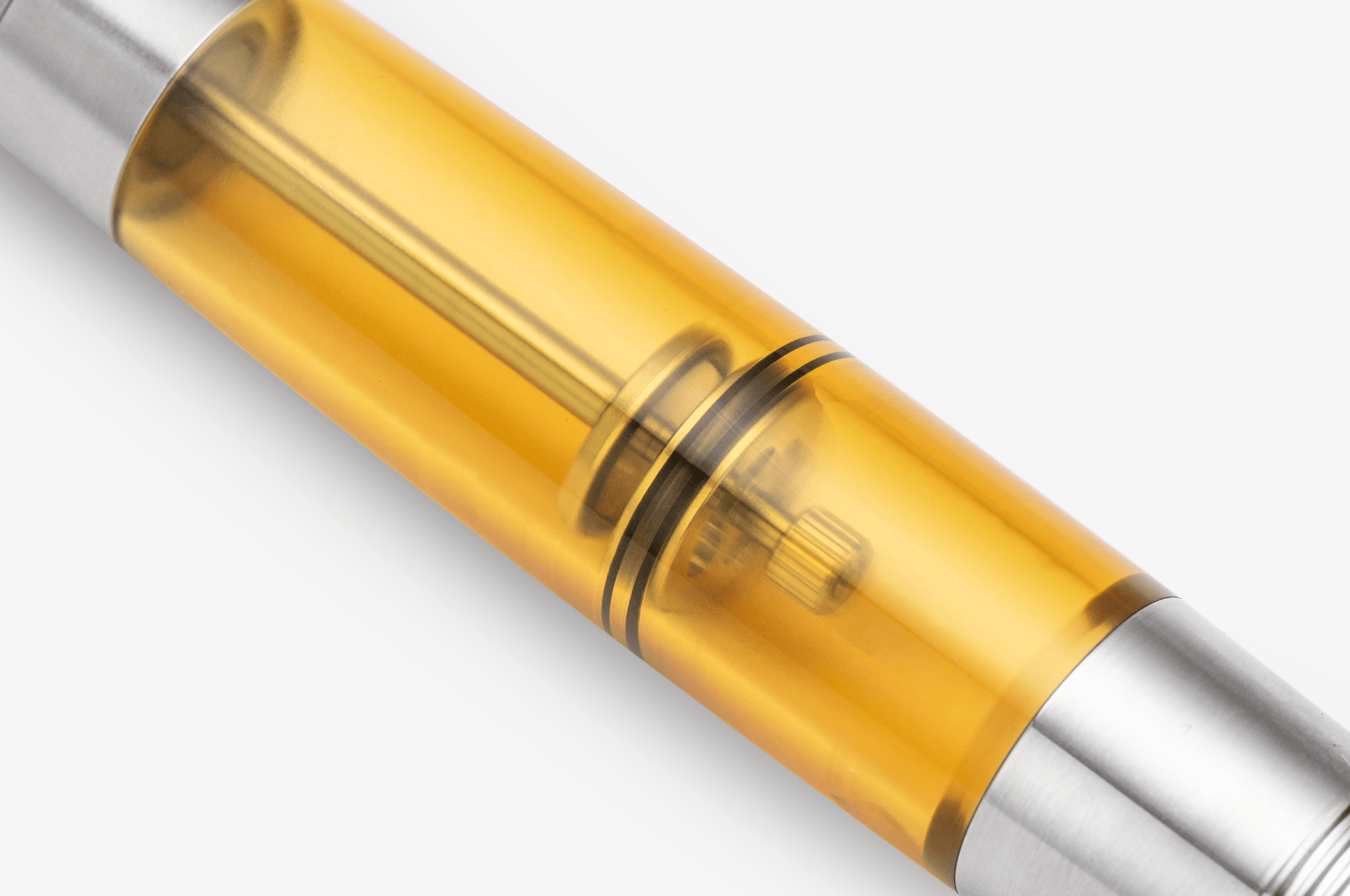 Gravitas Fountain Pen Grade - Monster Grade 5 Titanium Machine Finish