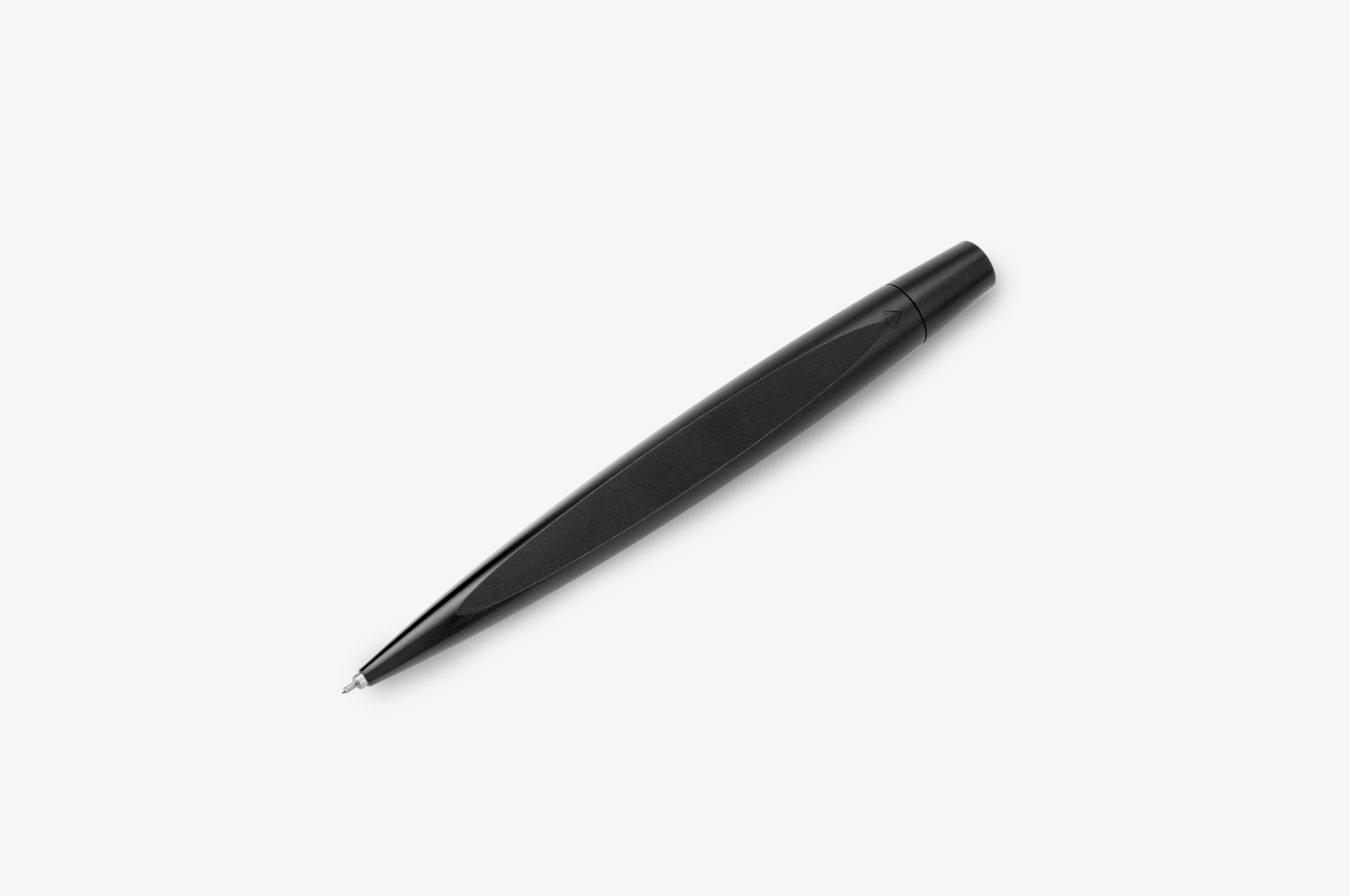 Gravitas Ballpoint Gravitas - Twist Aluminium Black