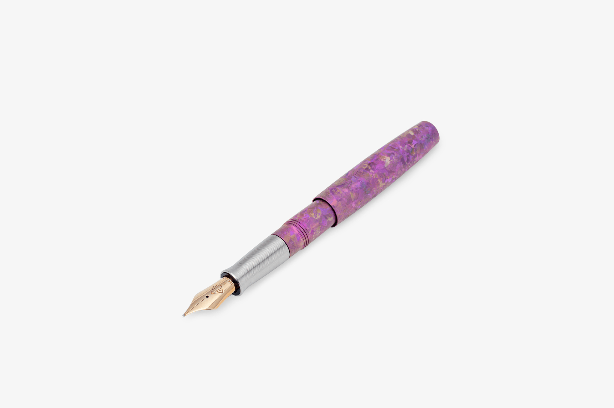 Gravitas Pens Gravitas - Dinkey Grade 5 Titanium Crystalized Anodized Pink