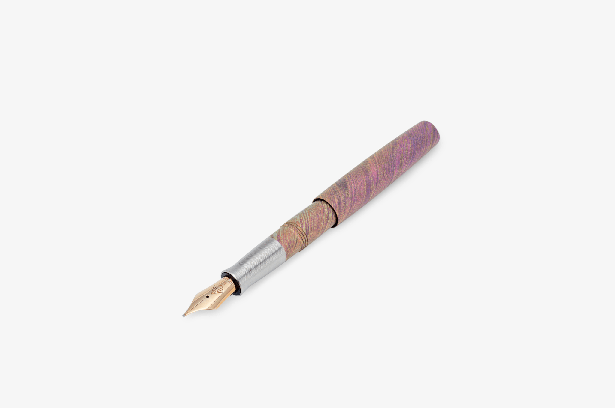 Gravitas Pens Gravitas - Dinkey Timascus Crystalized Anodized Pink