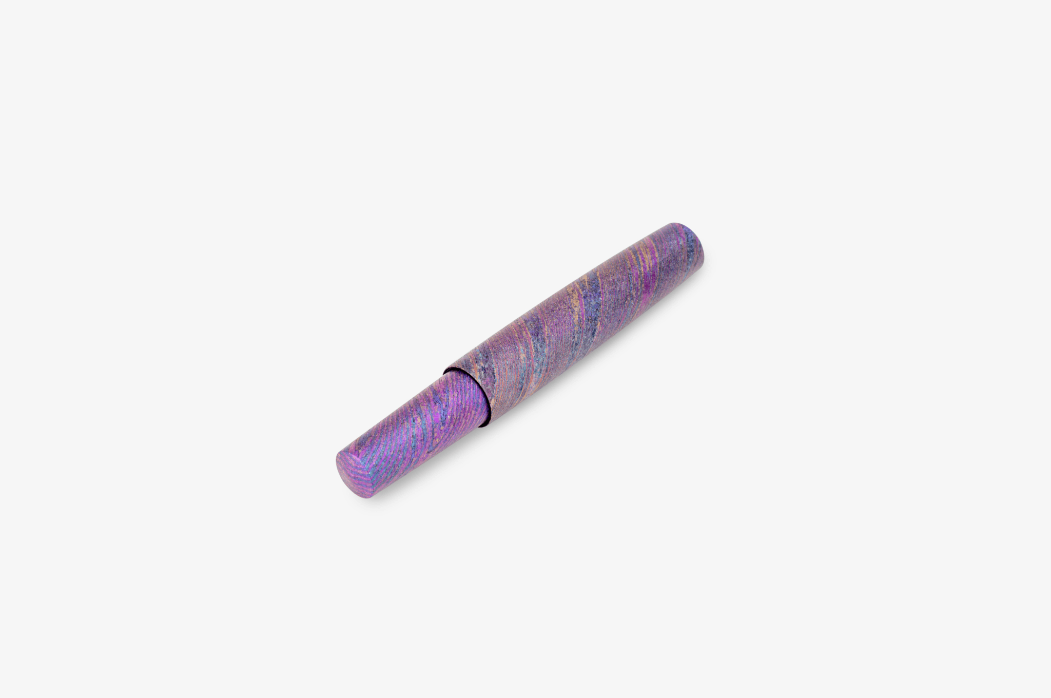 Gravitas Pens Gravitas - Dinkey Timascus Crystalized Anodized Purple