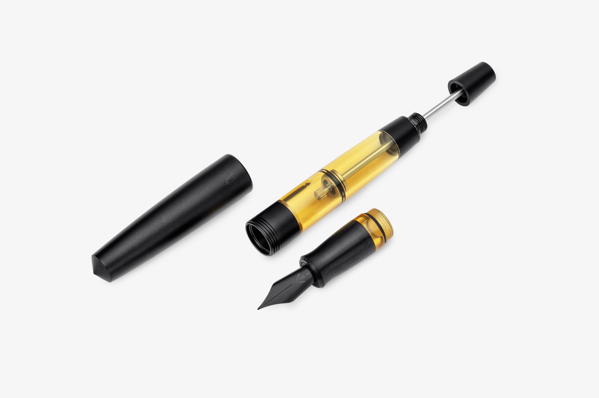 Gravitas Fountain Pen Gravitas - Vac 2.0 Aluminium Black