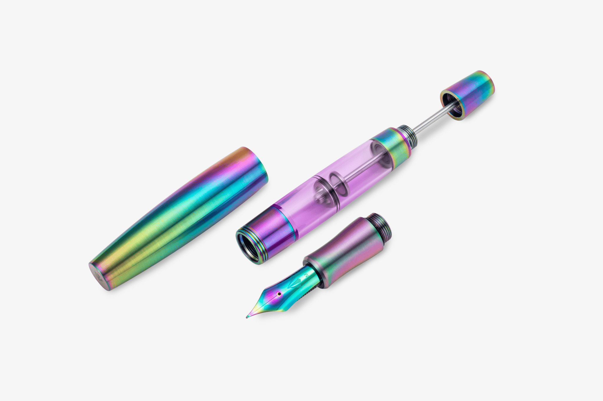 Gravitas Fountain Pen Gravitas - Monster Grade 5 Titanium Skittle