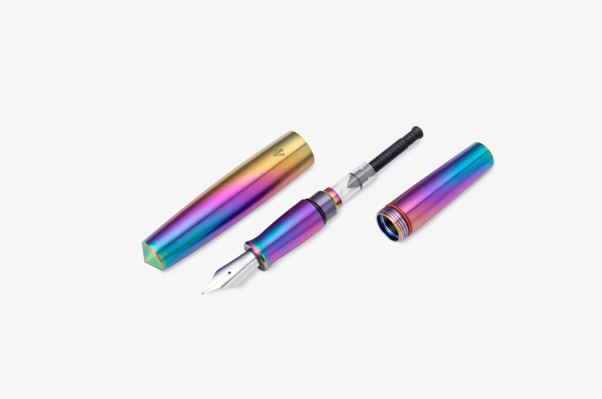 Gravitas - Pocket Grade 5 Titanium Rainbow Skittle PVD – Gravitas Pens Gravitas - Pocket Grade 5 Titanium Rainbow Skittle PVD – Gravitas Pens