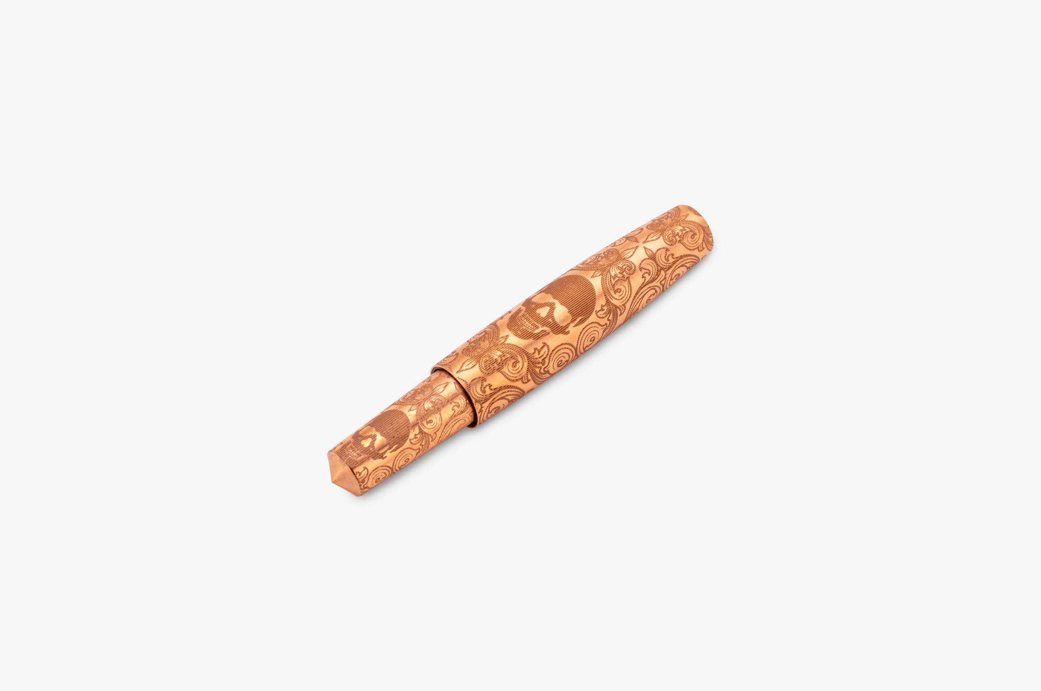 Gravitas Pens Members Area Gravitas Pocket - Skull Copper