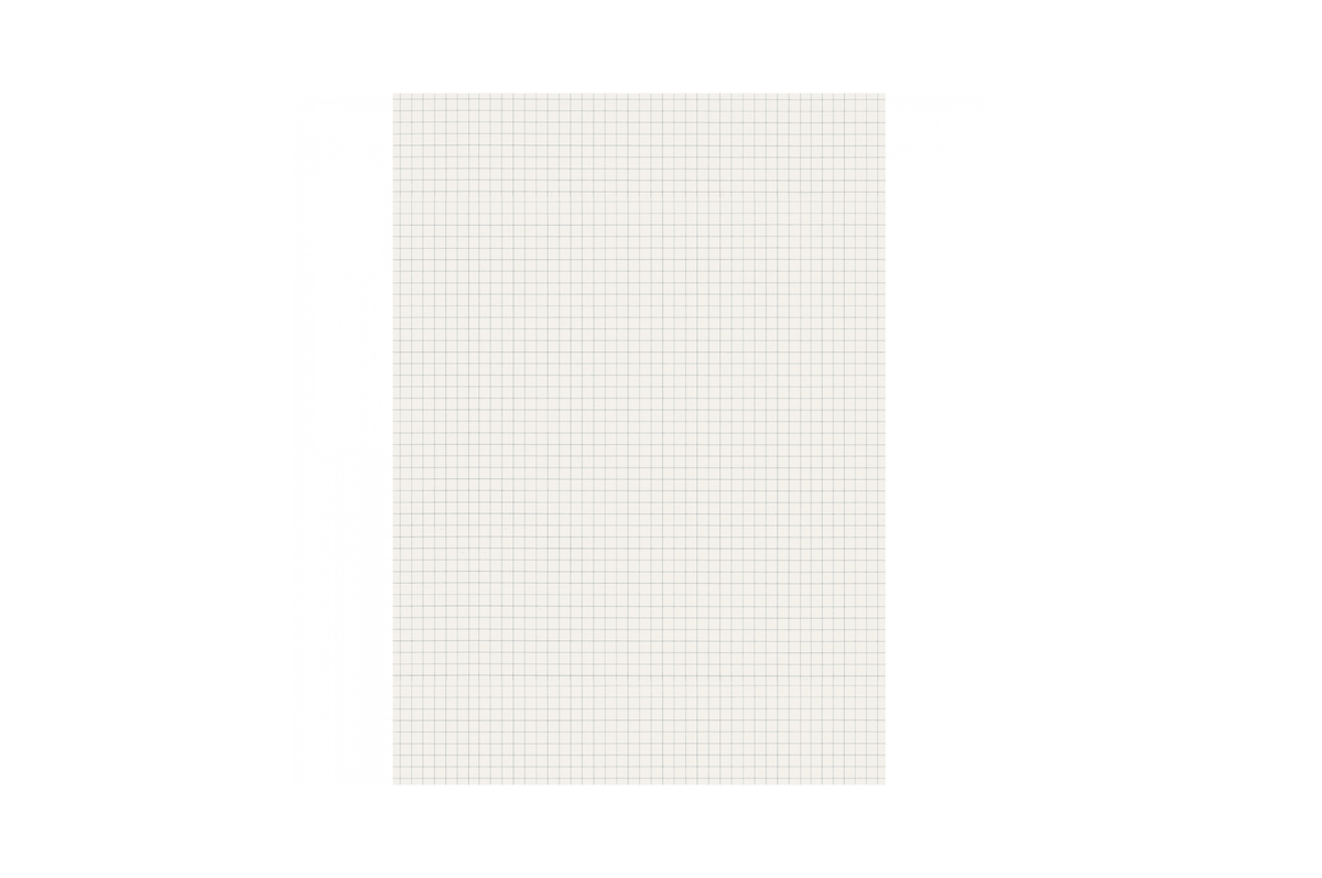 Iroful Paper Iroful - A4 Ivory Grid Loose Sheets | 50 sheets
