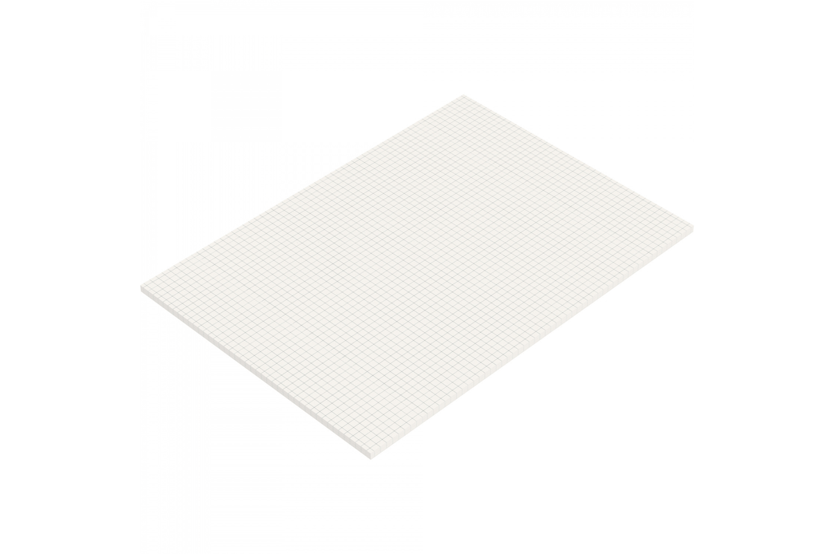 Iroful Paper Iroful - A4 Ivory Grid Loose Sheets | 50 sheets