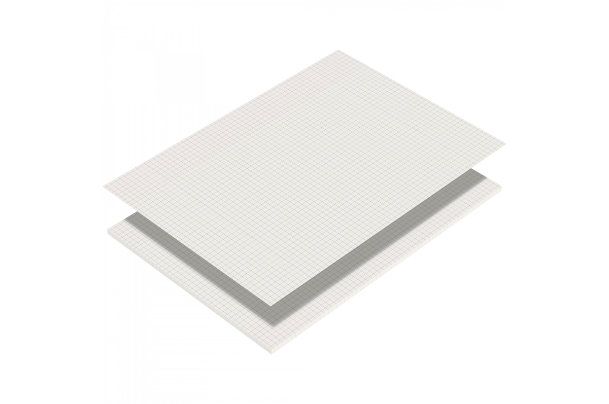 Iroful Paper Iroful - A4 Ivory Grid Loose Sheets | 50 sheets