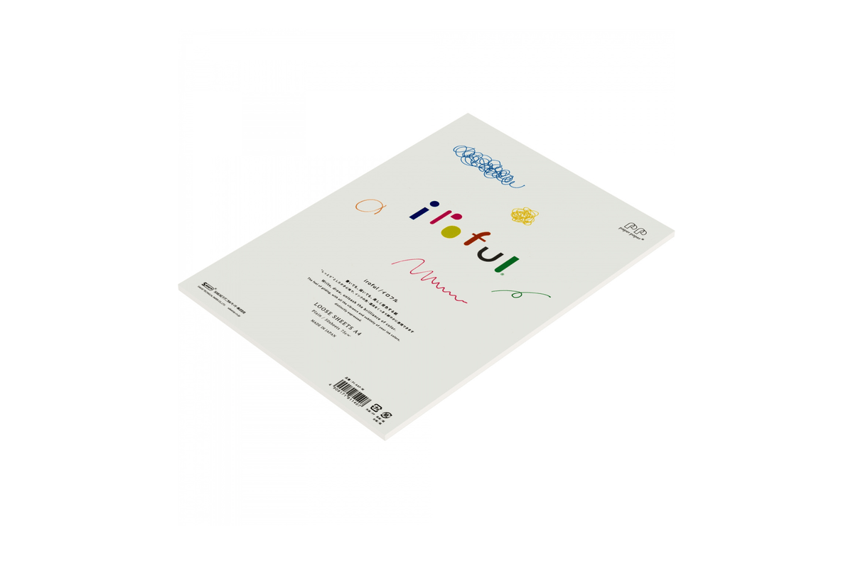 Iroful Paper Iroful - A4 Ivory Plain Loose Sheets | 50 sheets