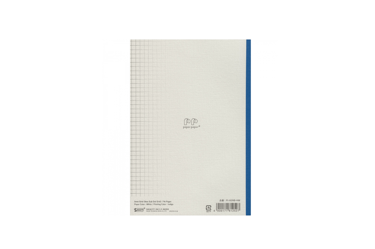 Iroful Paper Iroful - A5 Ivory Grid Notebook | 96 pages