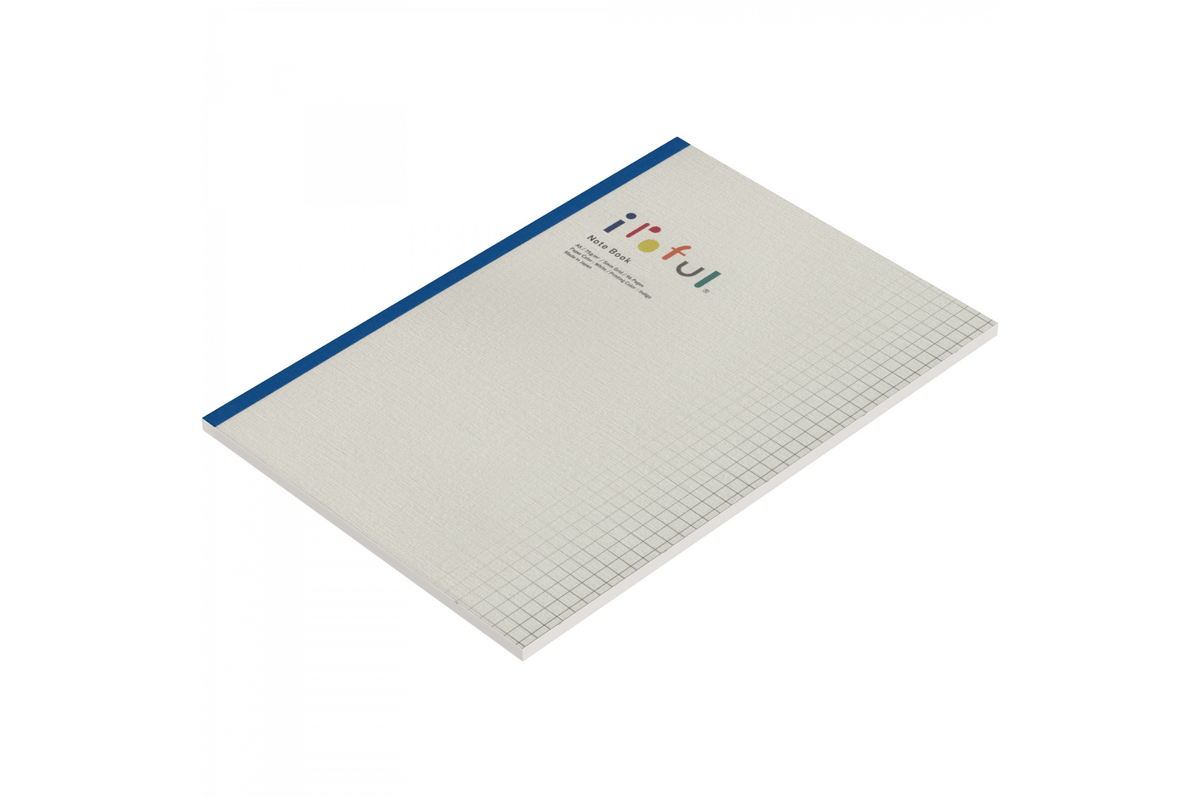 Iroful Paper Iroful - A5 Ivory Grid Notebook | 96 pages