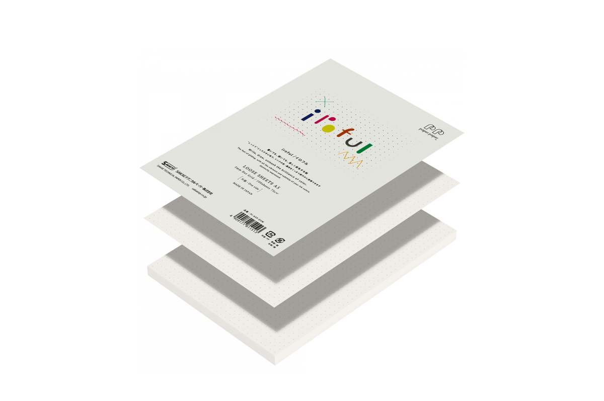 Iroful Paper Iroful - A5 Ivory Dot Grid Loose Sheets | 100 sheets