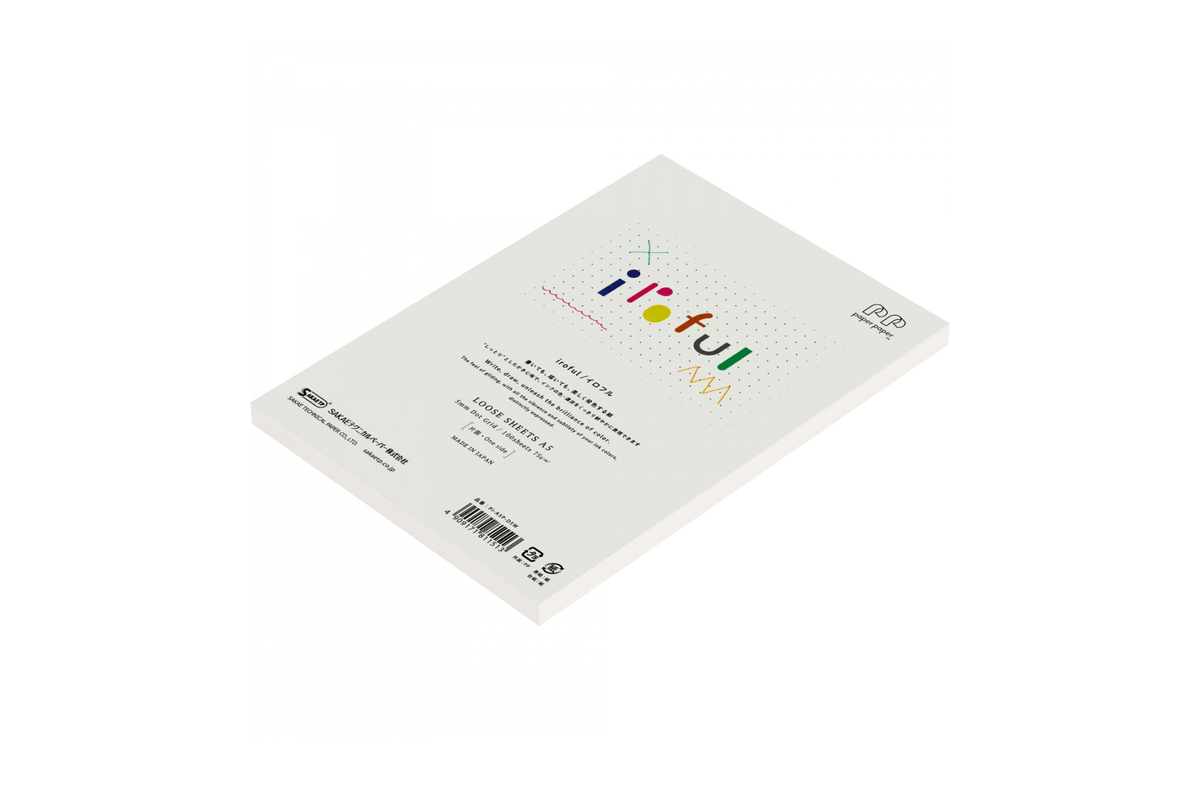 Iroful Paper Iroful - A5 Ivory Dot Grid Loose Sheets | 100 sheets