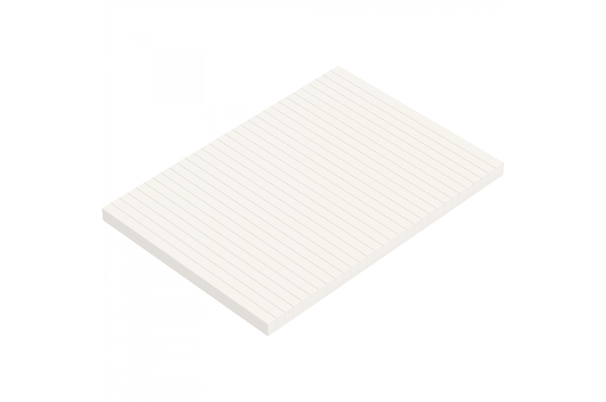 Iroful Paper Iroful - A5 Ivory Lined Loose Sheets | 100 sheets