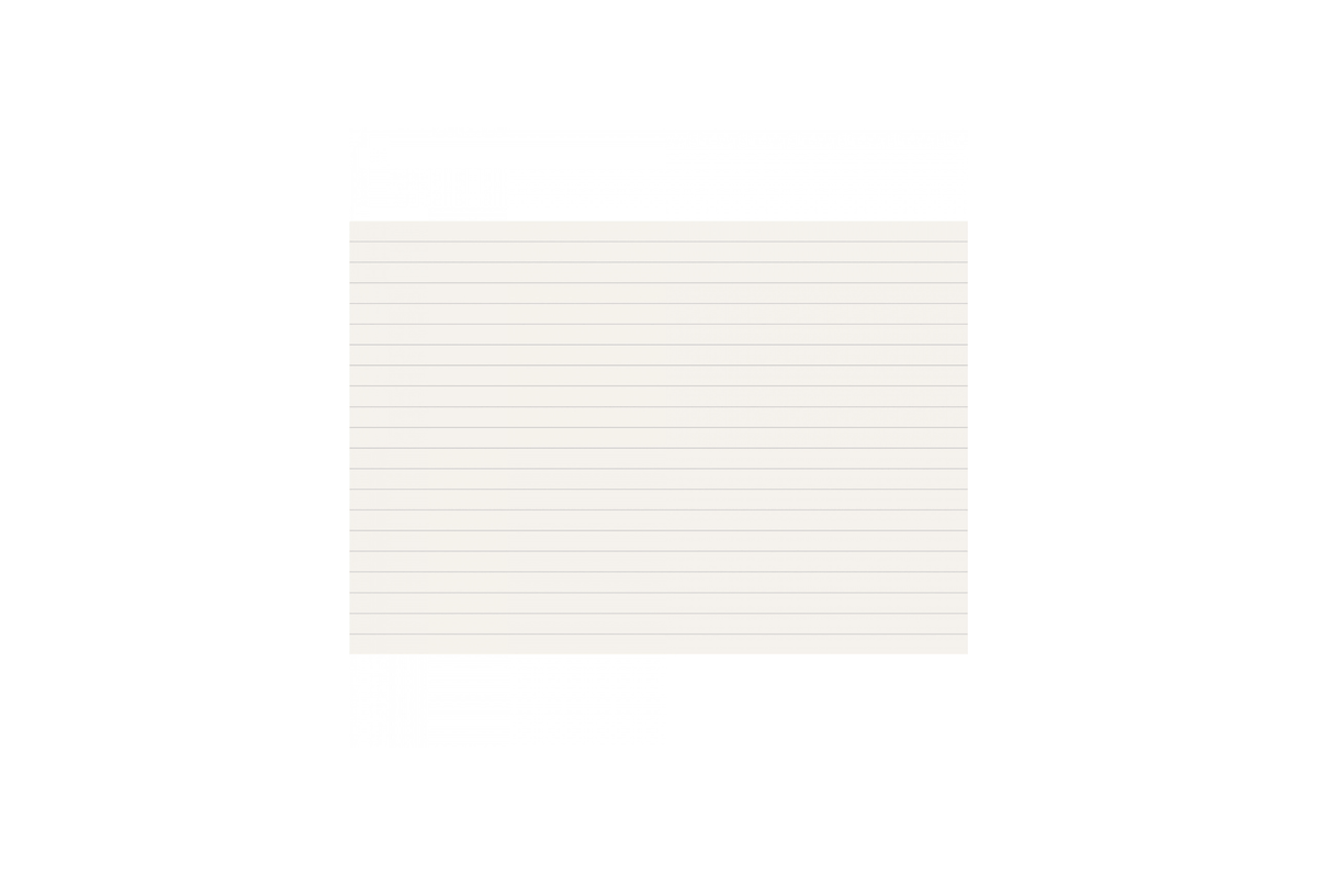Iroful Paper Iroful - A5 Ivory Lined Loose Sheets | 100 sheets