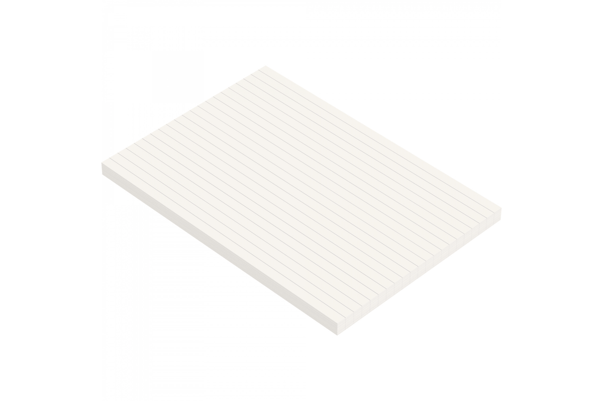 Iroful Paper Iroful - A5 Ivory Lined Loose Sheets | 100 sheets