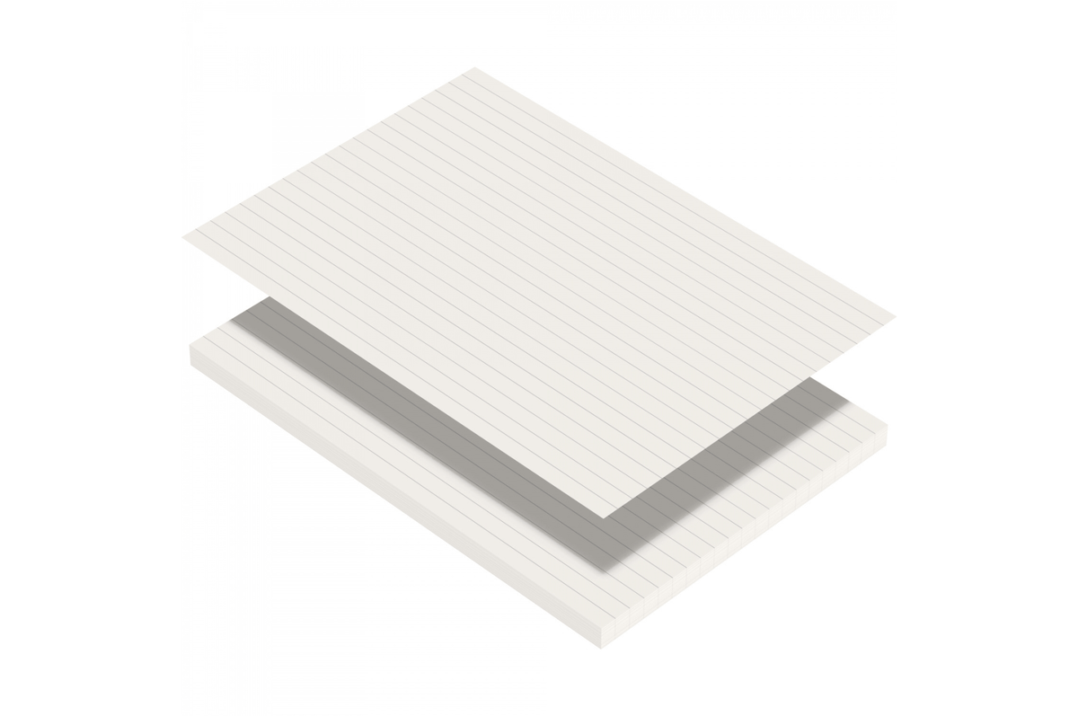 Iroful Paper Iroful - A5 Ivory Lined Loose Sheets | 100 sheets