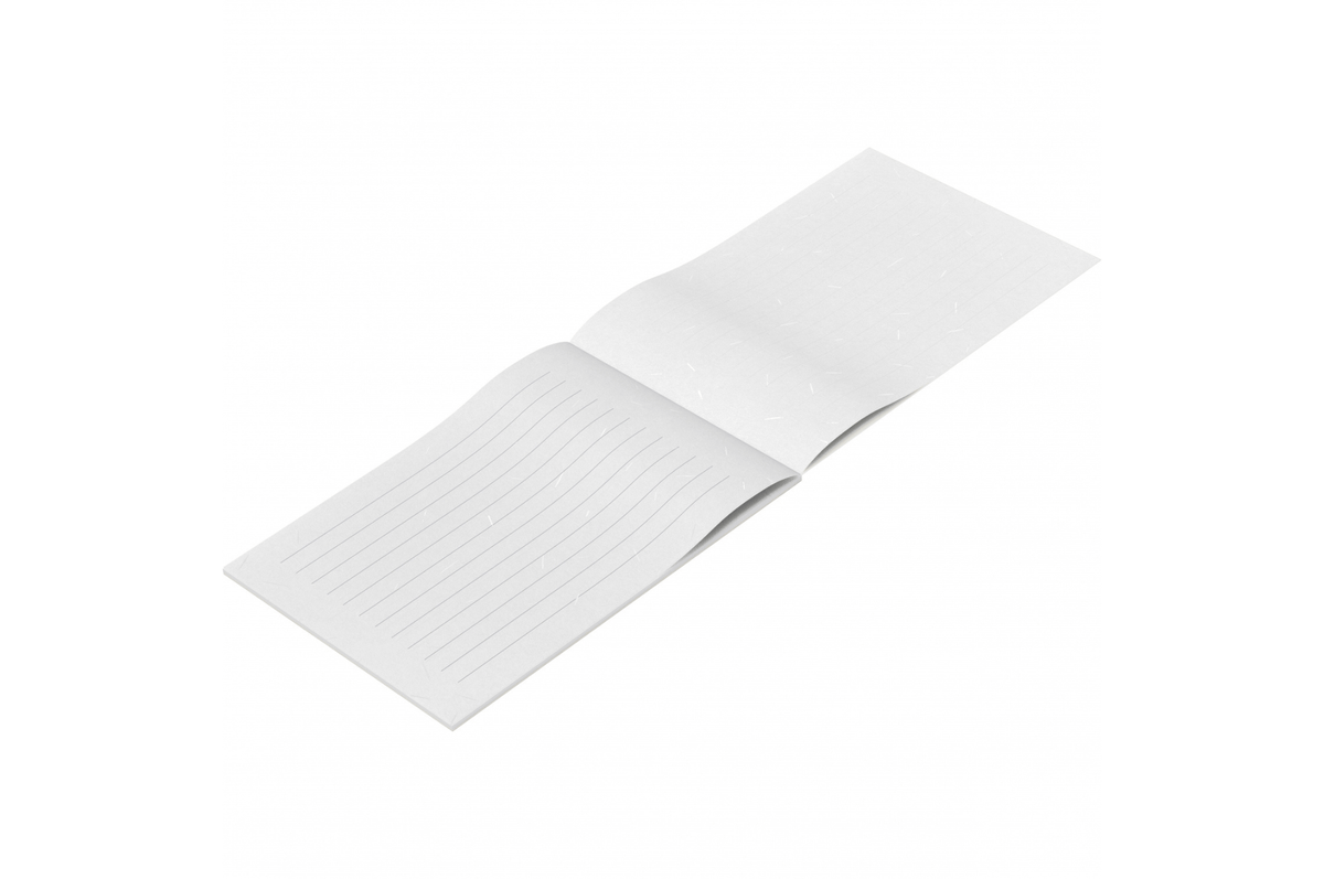 Life Paper Life - Silver Flower Letter Paper Pad B5 | Lined 30 pages