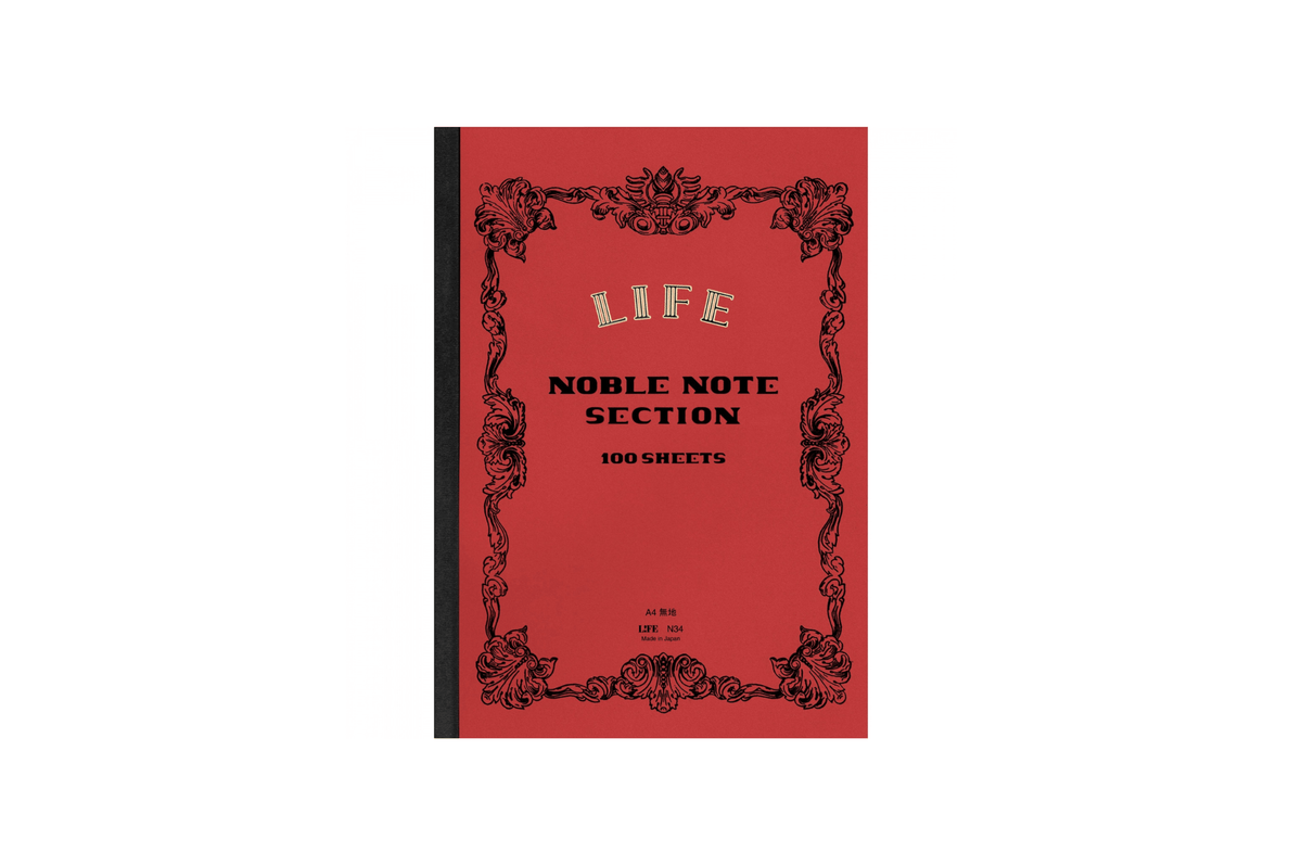 Life Paper Life - A4 Grid Ivory Noble Notebook - 200 pages