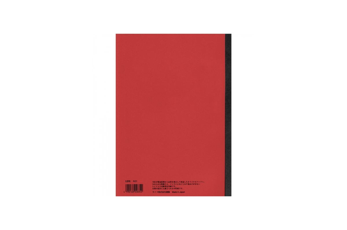 Life Paper Life - A4 Grid Ivory Noble Notebook - 200 pages