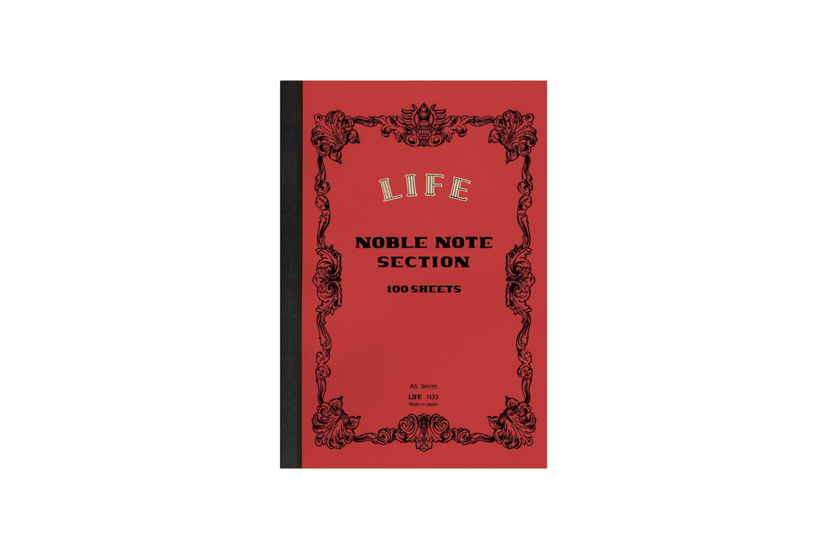 Life Paper Life - A5 Grid Ivory Noble Notebook - 200 pages