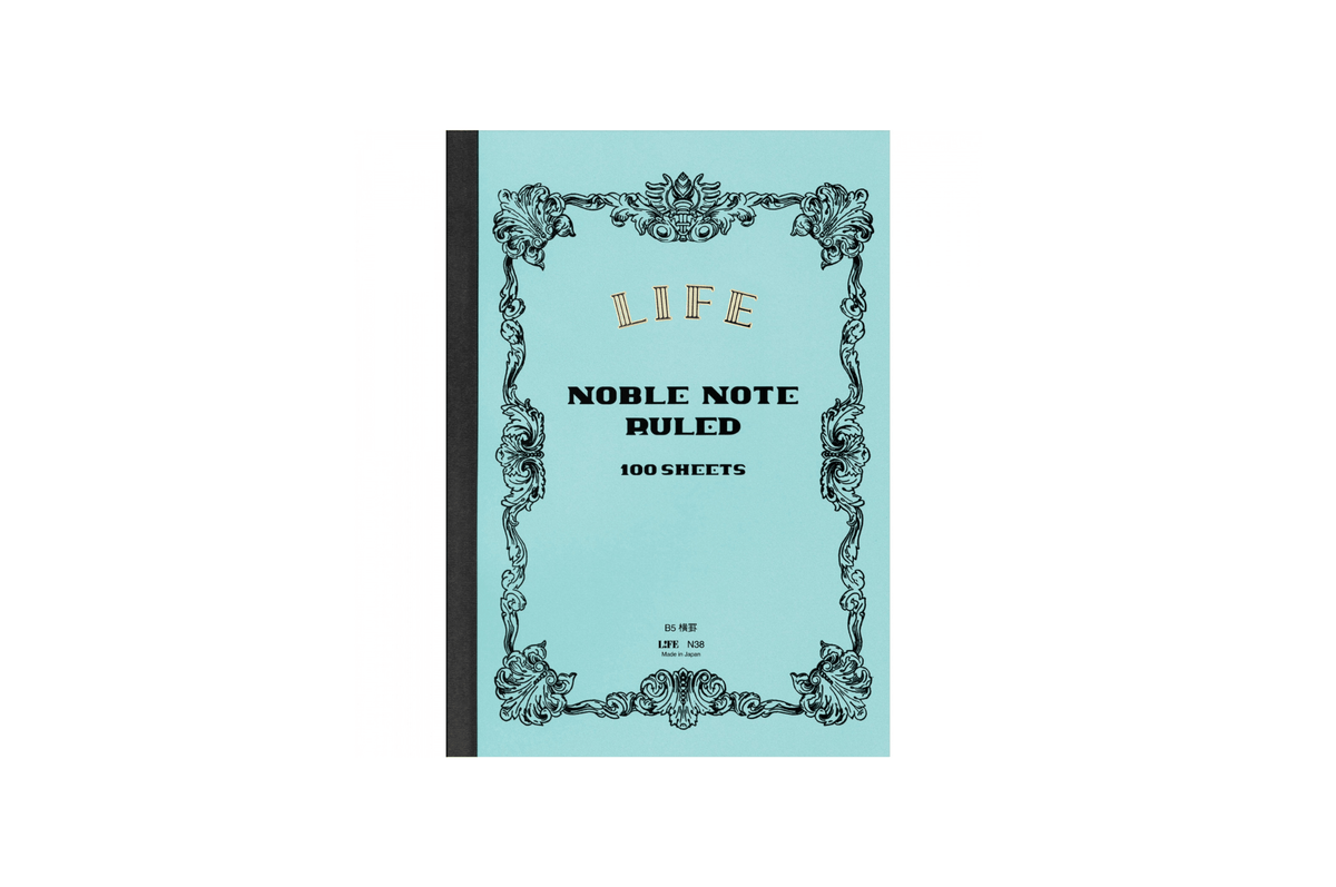 Life Paper Life - B6 Lined Ivory Noble Notebook - 200 pages