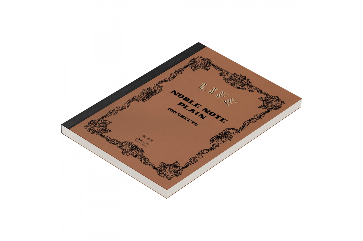 Life Paper Life - B6 Plain Ivory Noble Notebook - 200 pages