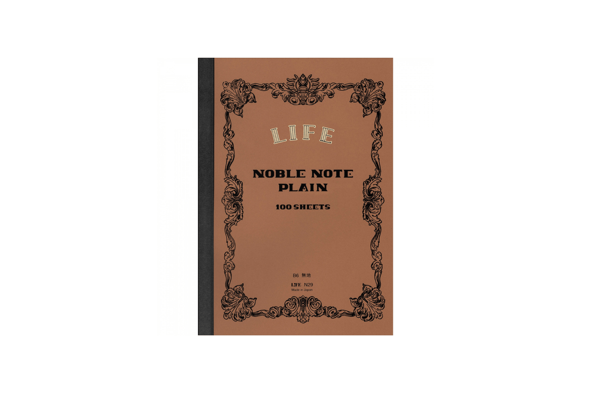 Life Paper Life - B6 Plain Ivory Noble Notebook - 200 pages