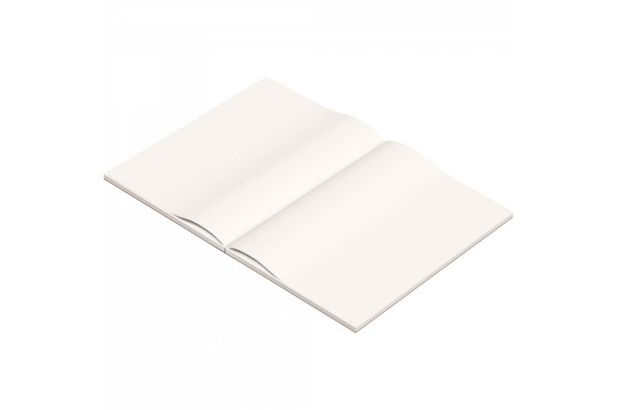 Life Paper Life - A5 Plain Ivory Noble Notebook - 200 pages