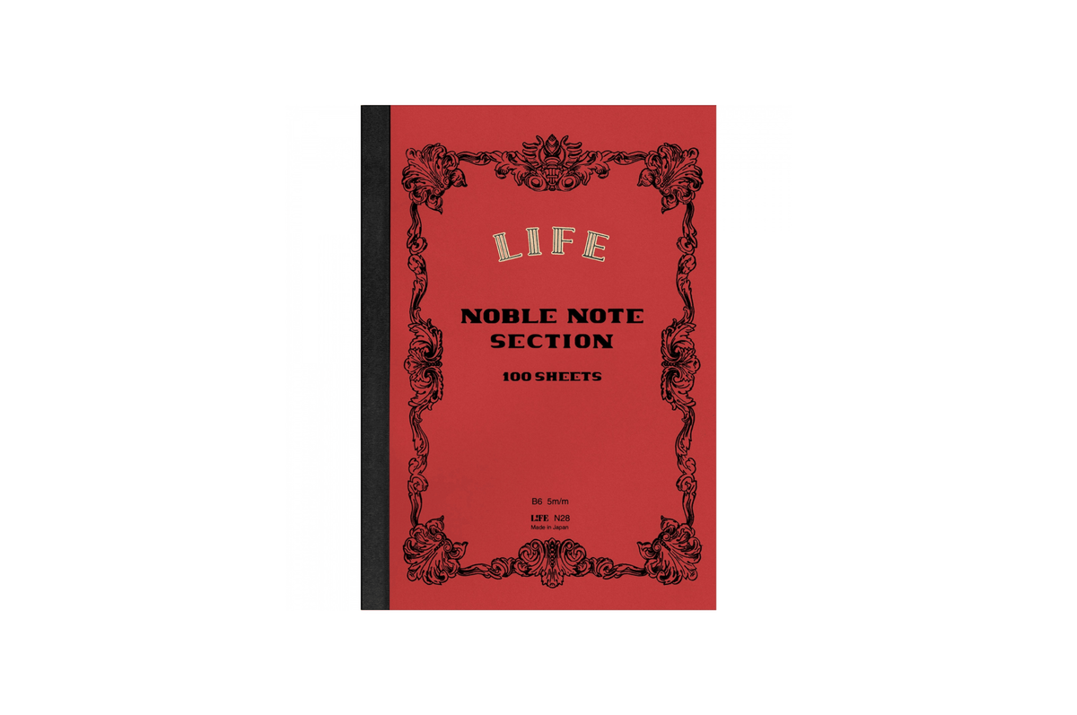 Life Paper Life - B6 Grid Ivory Noble Notebook - 200 pages