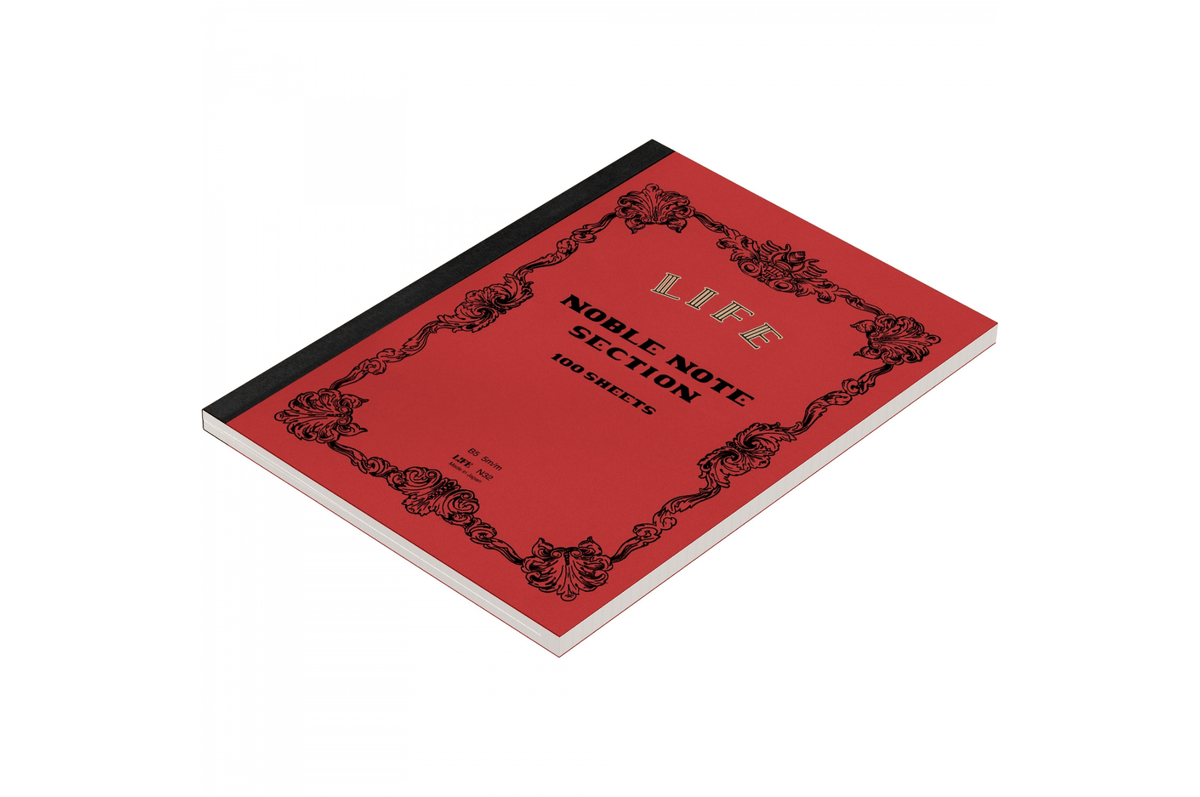 Life Paper Life - B5 Grid Ivory Noble Notebook - 200 pages