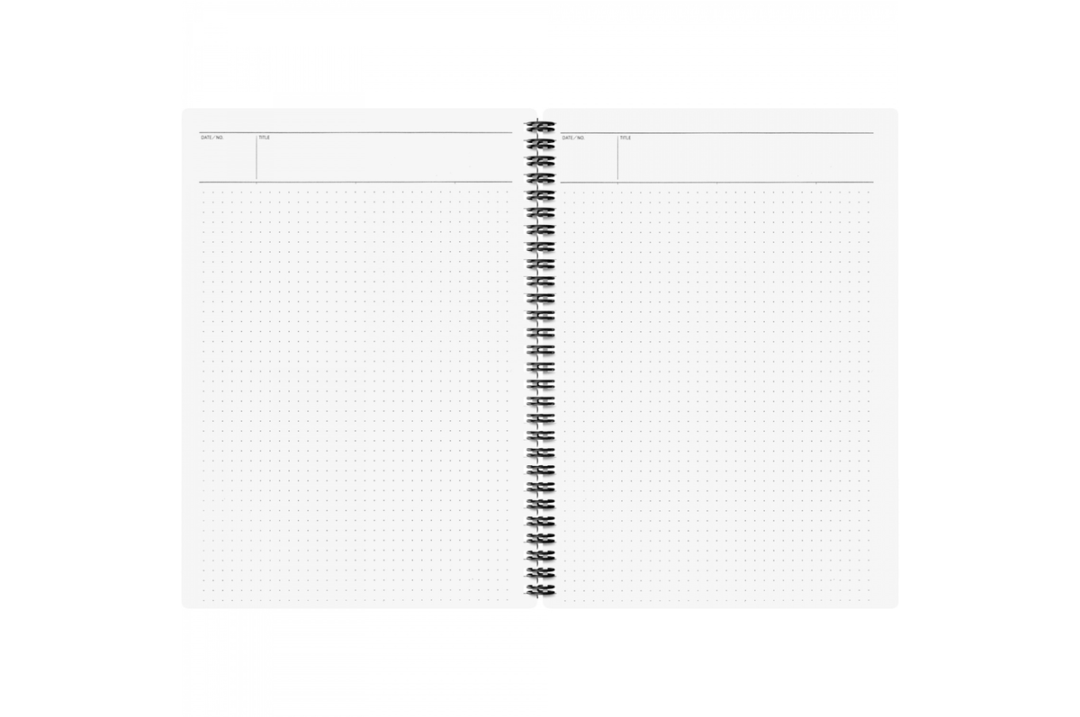 Maruman Paper Maruman - Mnemosyne 104 Black B5 Notebook | Dot Grid 160 pages